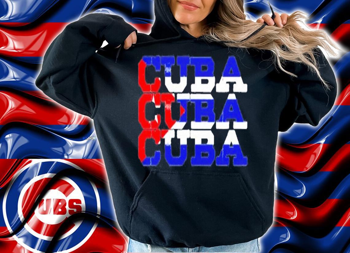 Cuba Cuban Flag Country Gift T-Shirt t-shirt