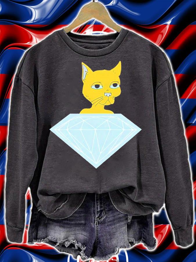 Diamond Supply Co Merch Diamond Gutter Cat Shirt t-shirt sweatshirt