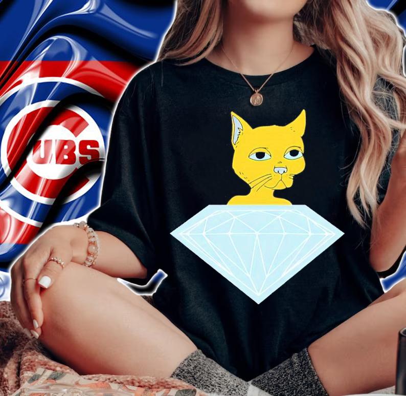 Diamond Supply Co Merch Diamond Gutter Cat Shirt t-shirt woman shirt