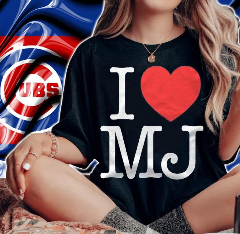 I Love (Heart) Mj Michael Jackson Shirt t-shirt woman shirt