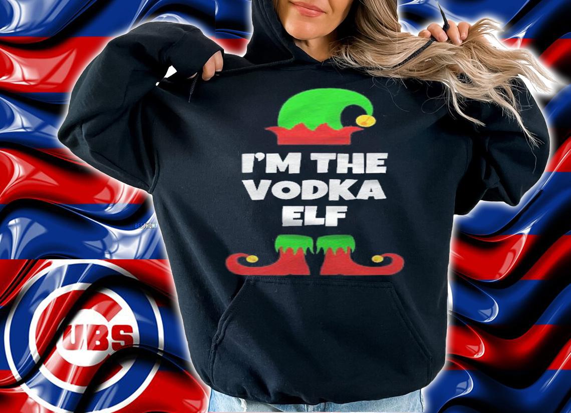 Im The Vodka Elf Funny Family Christmas Gift Drinking Shirt t-shirt hoodie