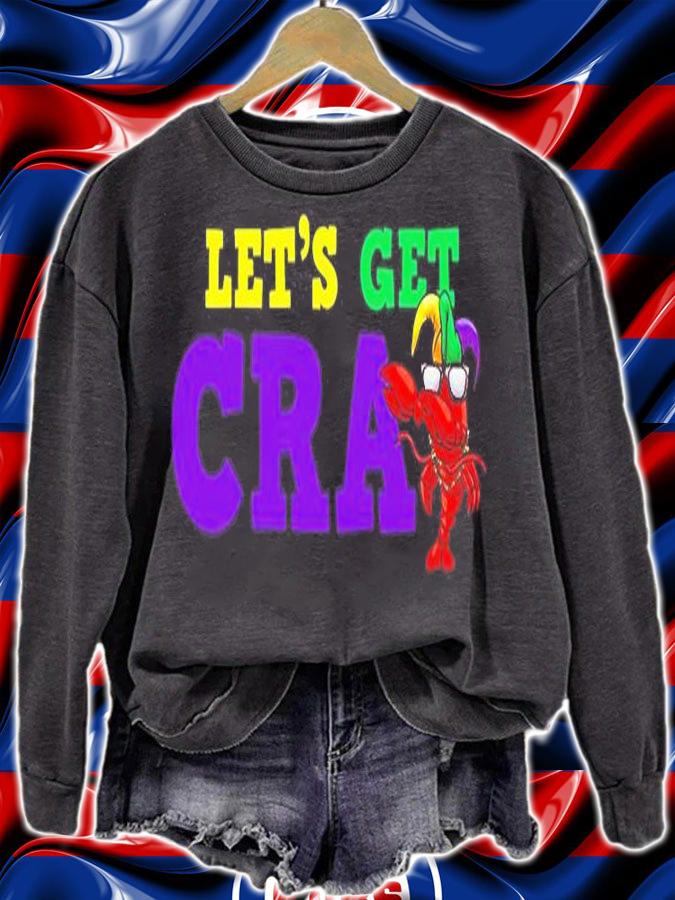 Mardi Gras Let Get Crawfish T-Shirt t-shirt