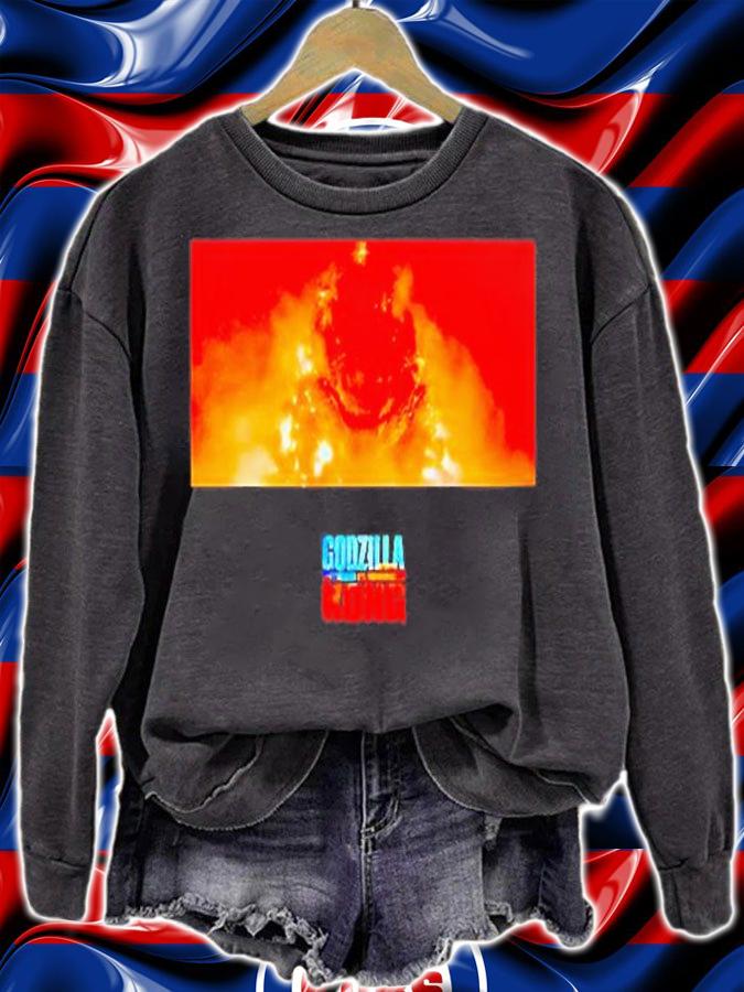 Official Godzilla Smiled T-Shirt t-shirt sweatshirt