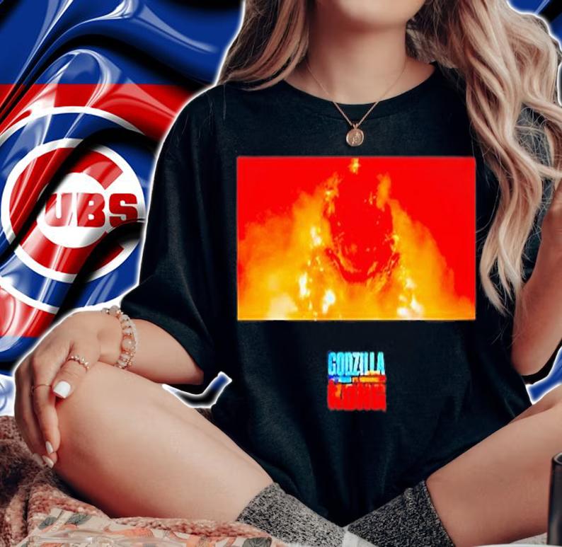 Official Godzilla Smiled T-Shirt t-shirt woman shirt