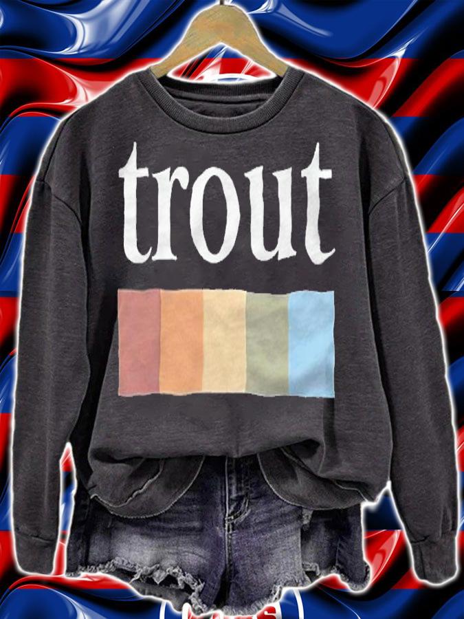 Trout and coffee T-shirt t-shirt sweatshirt