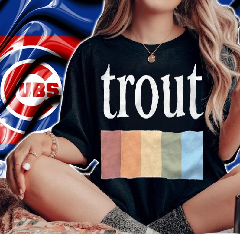 Trout and coffee T-shirt t-shirt woman shirt