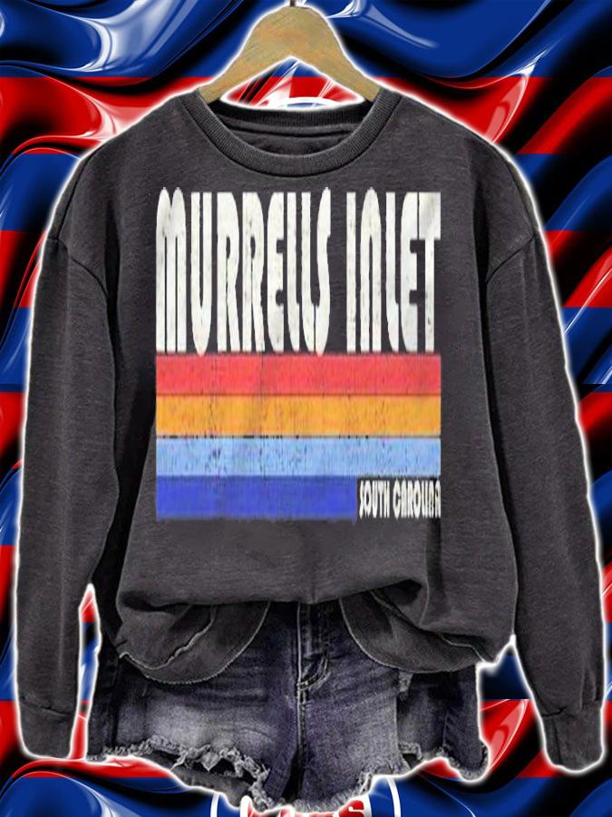Vintage 70S 80S Style Murrells Inlet Sc Shirt t-shirt