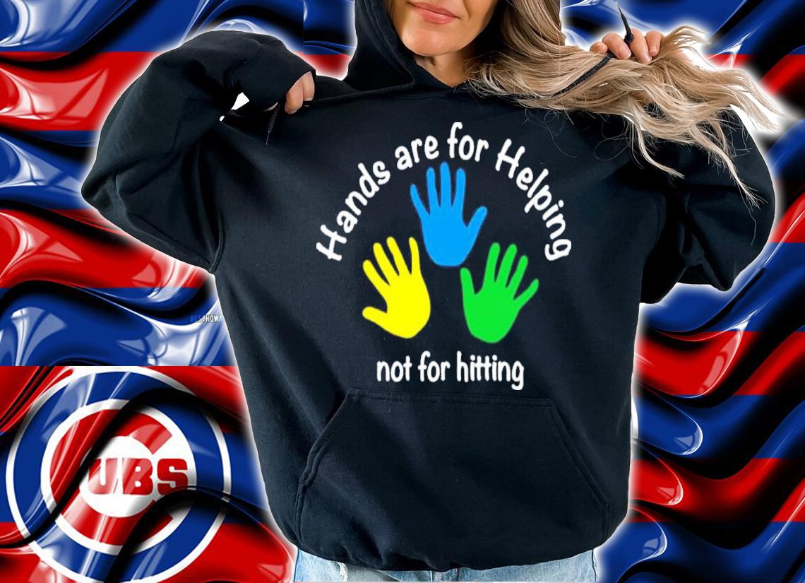 Zonta Club Hands Are For Helping Not Hitting Shirt t-shirt