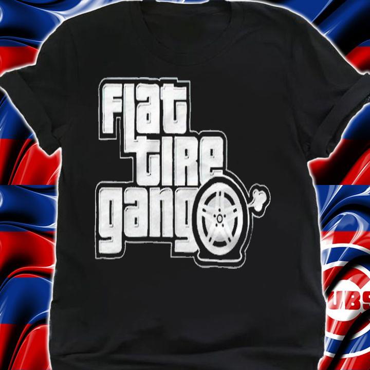 Flat tire gang T-shirt