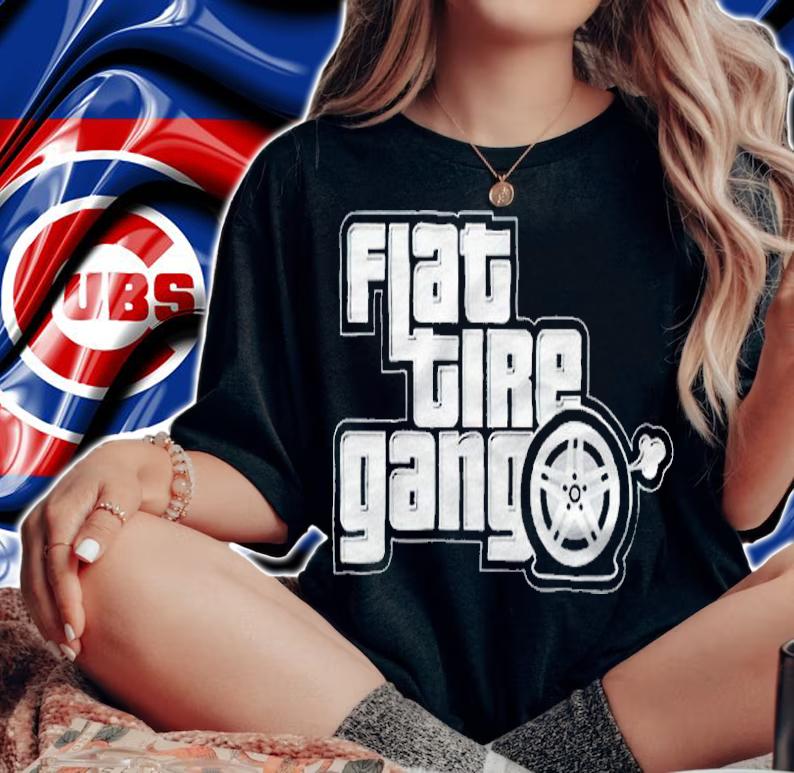 Flat tire gang T-shirt