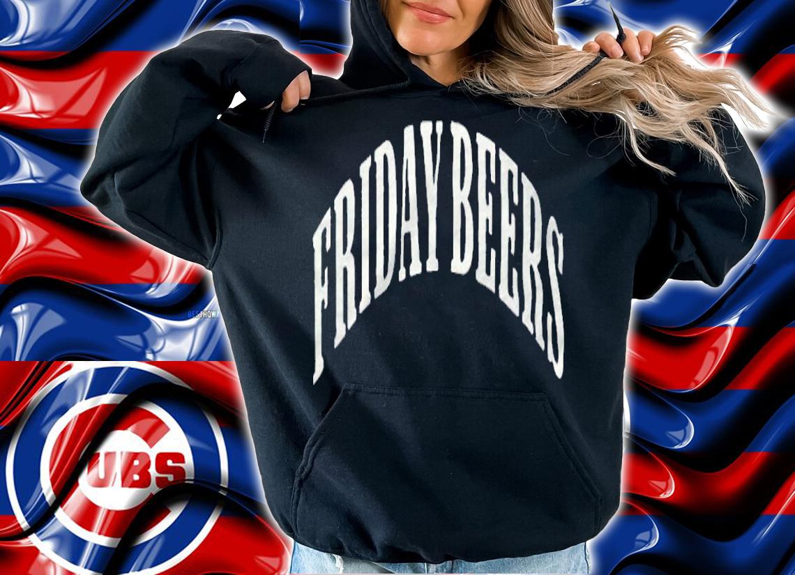 Friday Beers text logo T-shirt