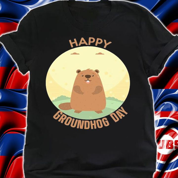 Happy Groundhog day Essential 2 2 2022 T-Shirt shirt