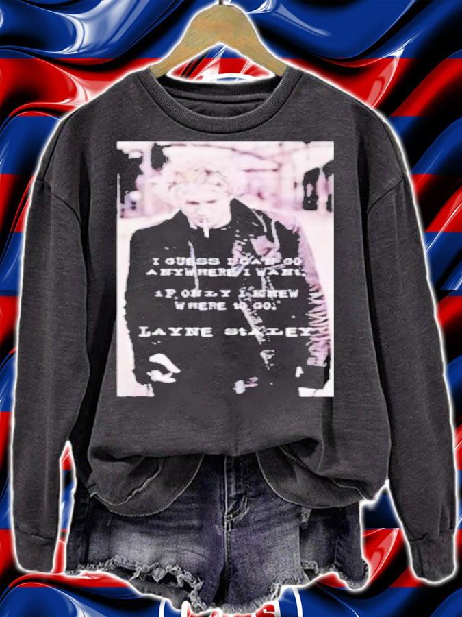 Layne Staley Walking Shirt sweatshirt