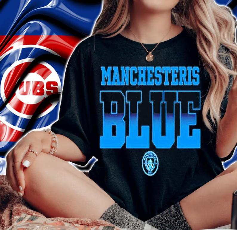 Manchester City Manchester Is Blue T-Shirt woman shirt