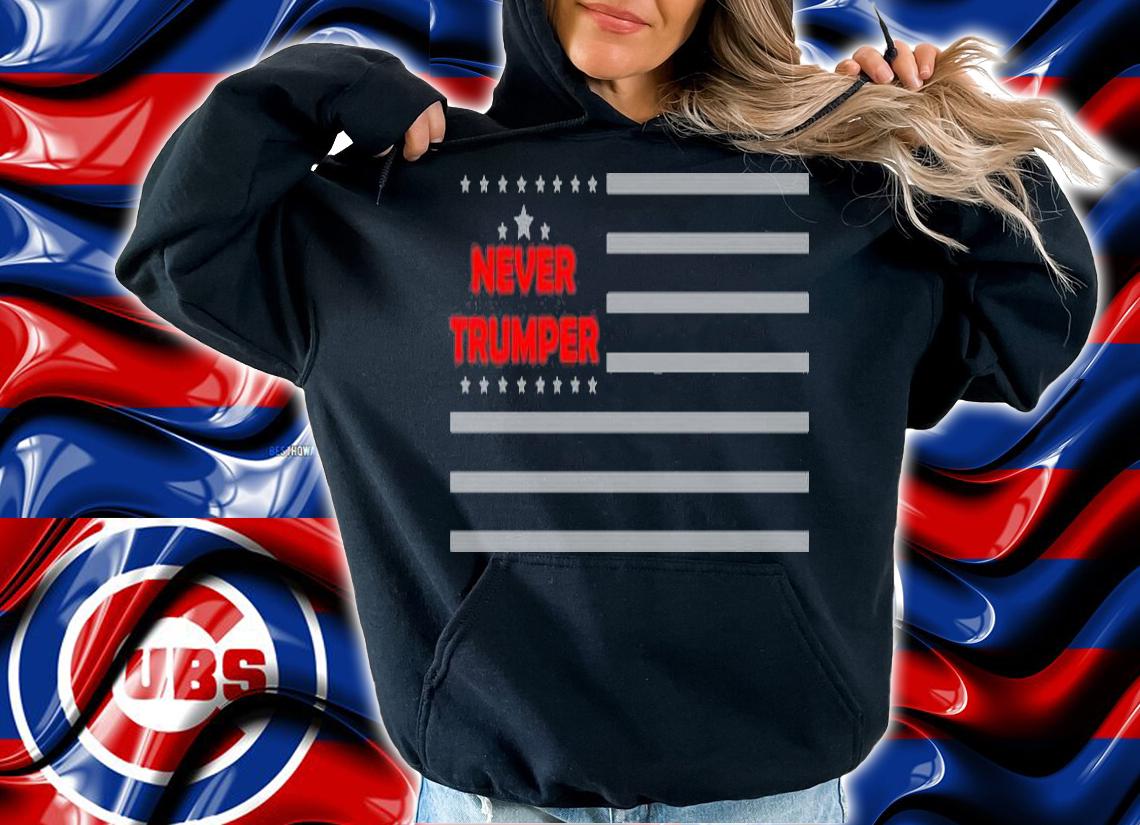 Never Trumper US Flag T-Shirt