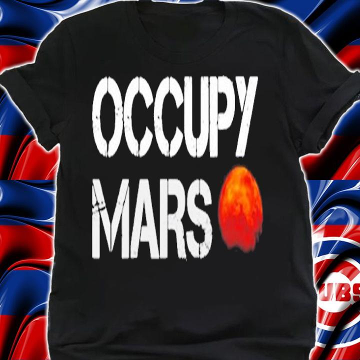 Occupy Mars Planet T-Shirt shirt