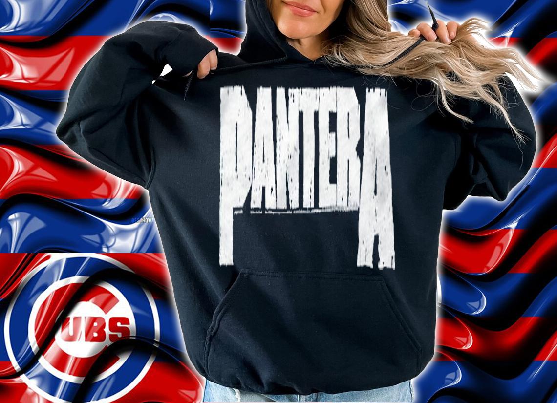 Pantera logo T-shirt hoodie