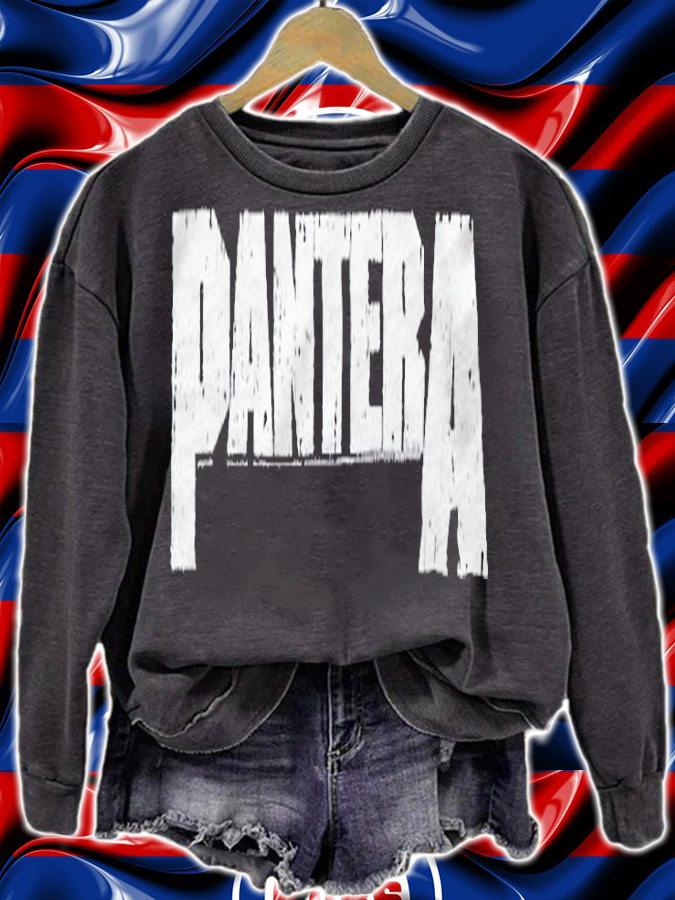 Pantera logo T-shirt sweatshirt