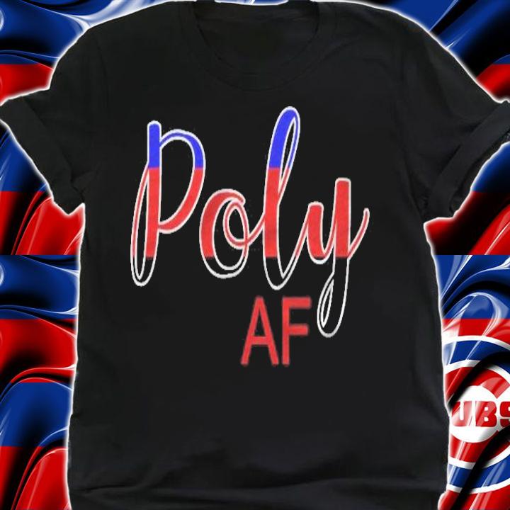 Polyamory Shirt Poly Quote Throuple Polyamorous T-shirt shirt