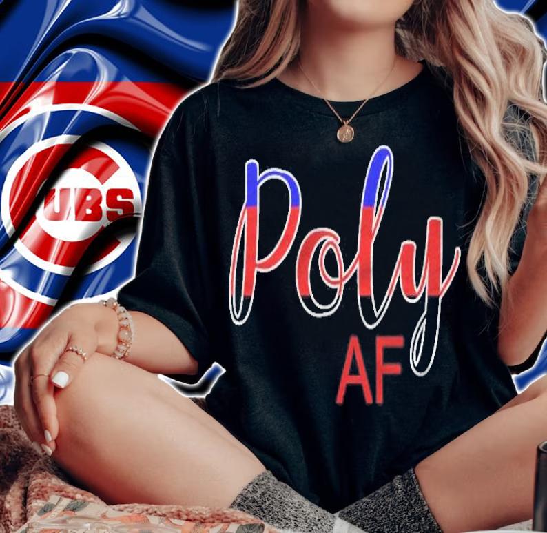 Polyamory Shirt Poly Quote Throuple Polyamorous T-shirt woman shirt