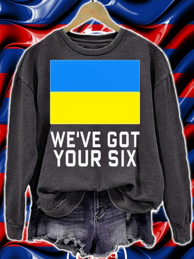 Secure Actblue Store Donate And Get Your We're Got Your Six Shirt sweatshirt