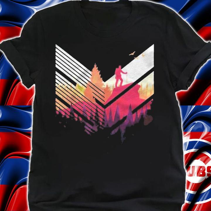 Colorful Hiking Mountain Nature Lover shirt