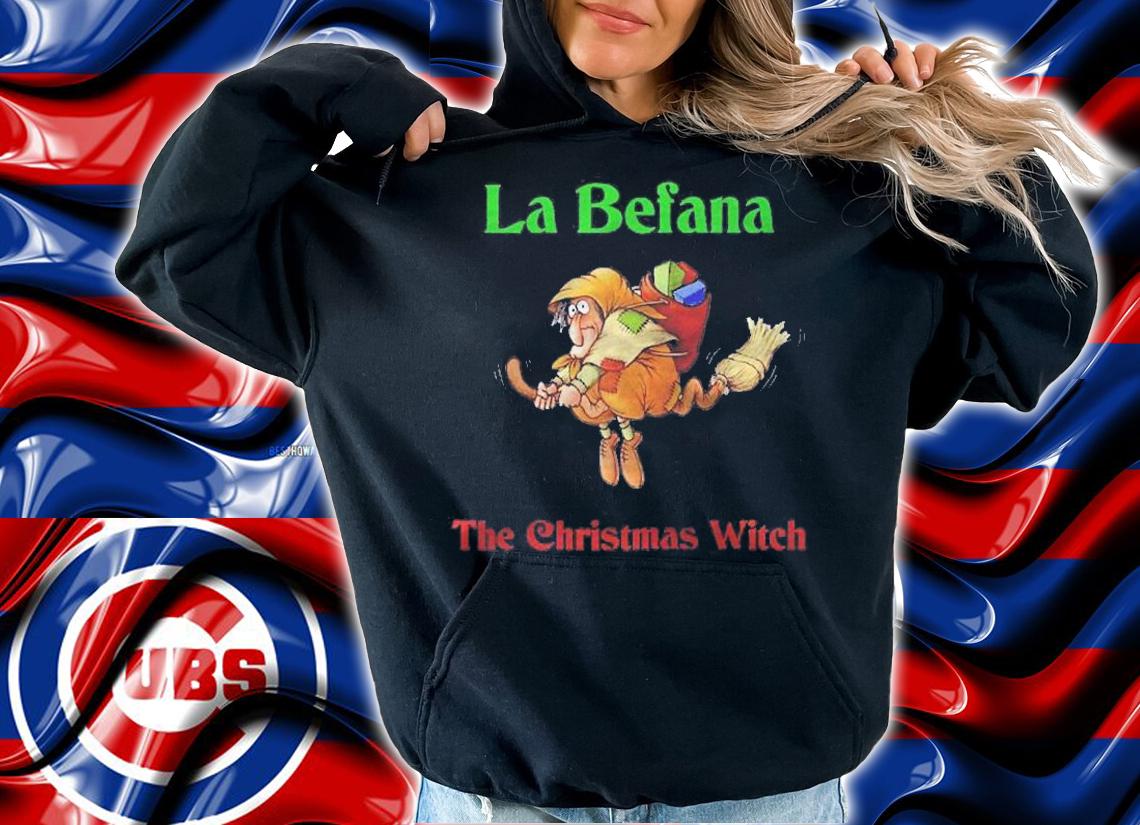 La Befana The Italian Christmas Witch Raglan Baseball Shirt