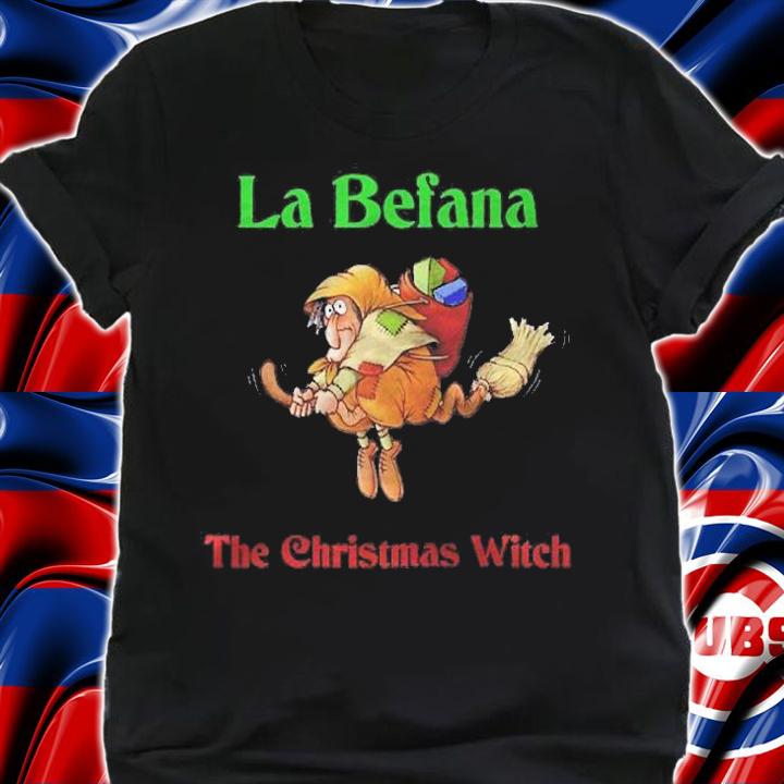 La Befana The Italian Christmas Witch Raglan Baseball Shirt