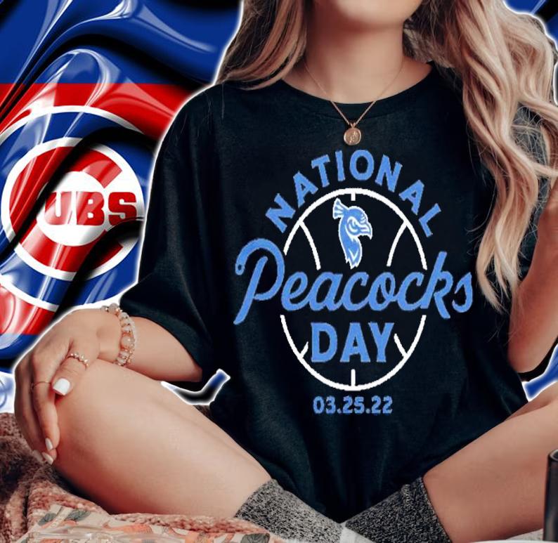 Saint Peter's Basketball National Peacocks Day Shirt woman shirt