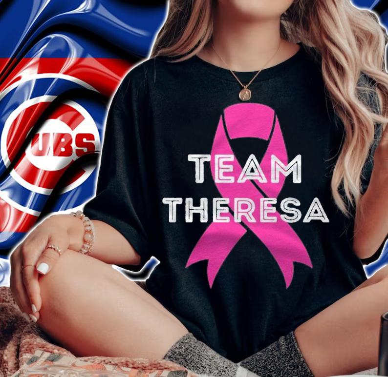 Team Theresa Personalized Breast Cancer Awareness Shirt woman shirt