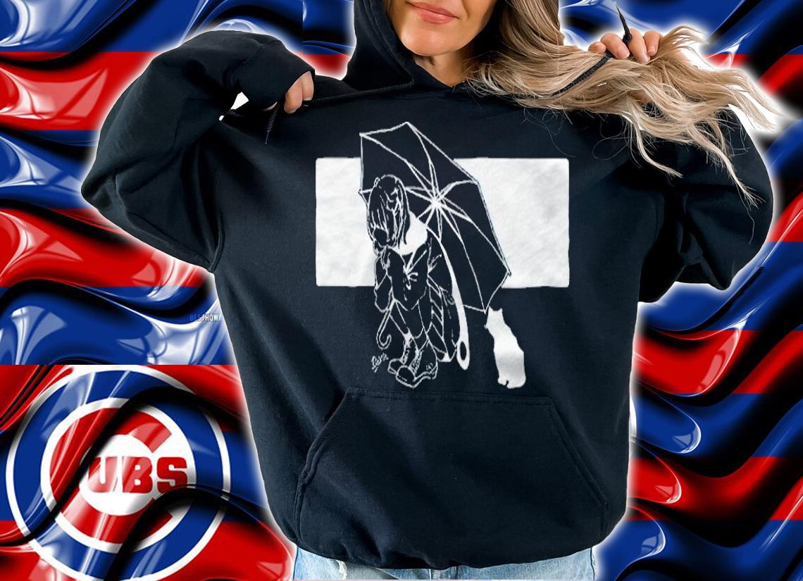 Tuyu with umbrella T-shirt hoodie