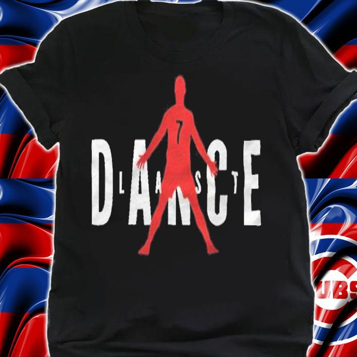 Cristiano Ronaldo last dance football T-shirt shirt