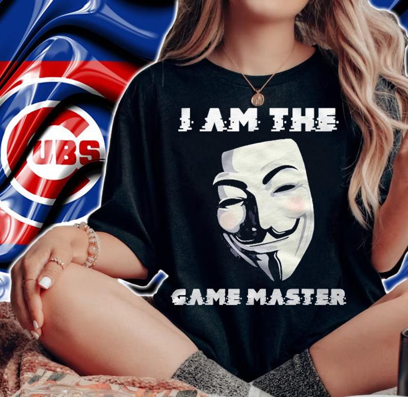 I Am The Game Master Anonymous Hacker Computer Hacking T-shirt woman shirt