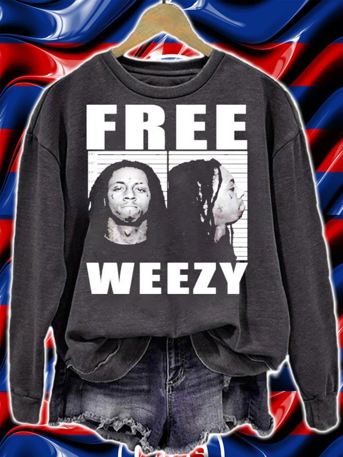Lil Wayne Free Weezy Shirt sweatshirt