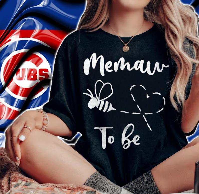 Memaw To Be Funny Bee Lover Shirt woman shirt