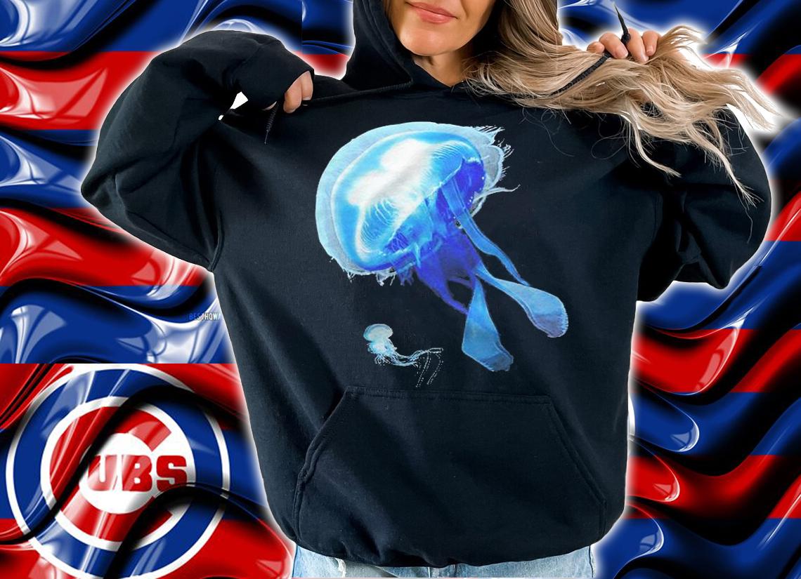 Ocean Blue Jellyfish Beautiful Scuba Diver Shirt
