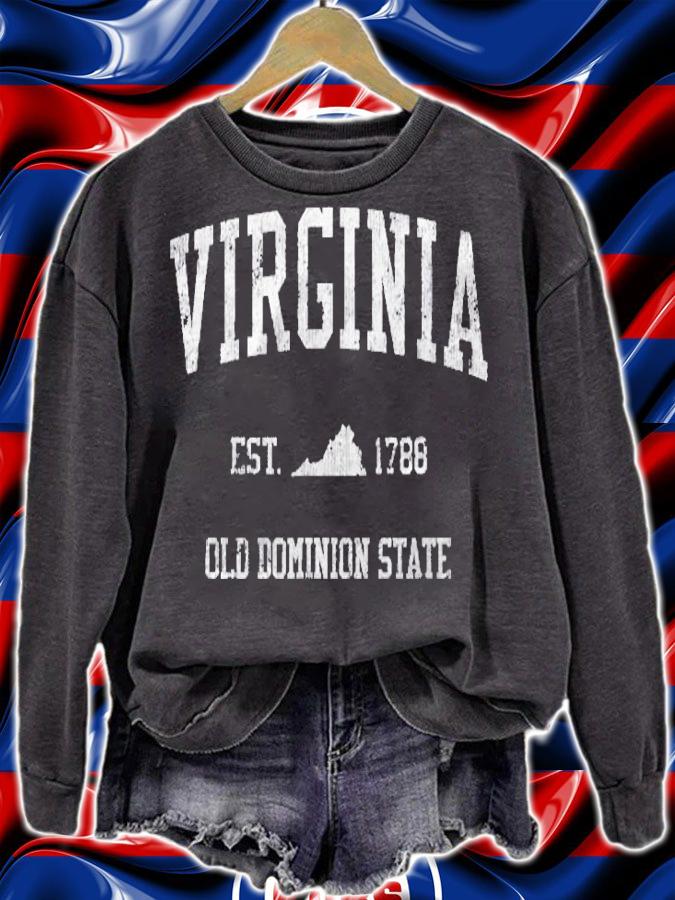 Retro Virginia Vintage Sports Tee Design T-shirt