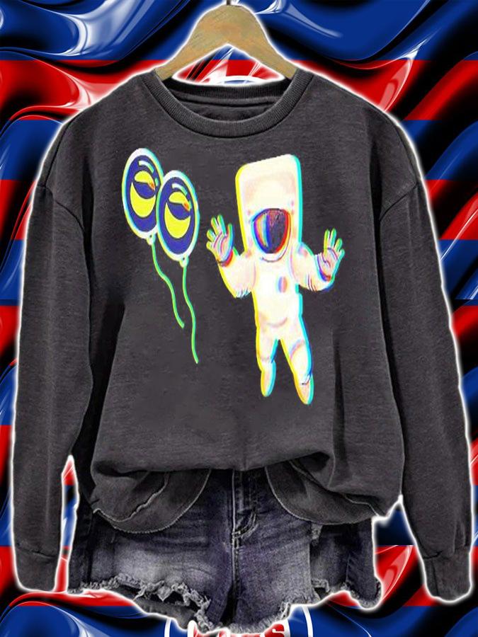 Terra Luna Crypto Token Rocket T-Shirt sweatshirt