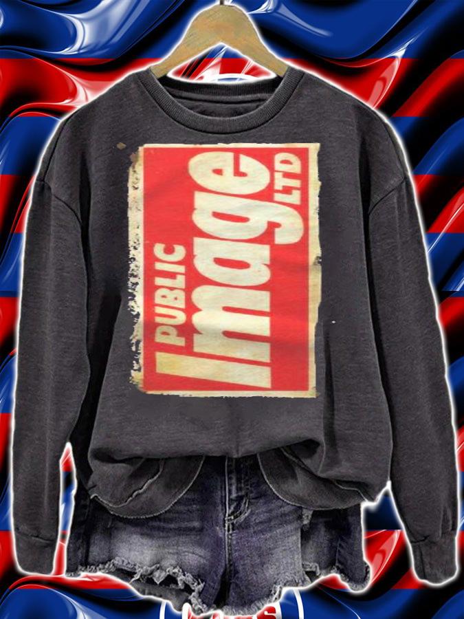 Womens Pil Official Public Image Ltd News Shirt sweatshirt
