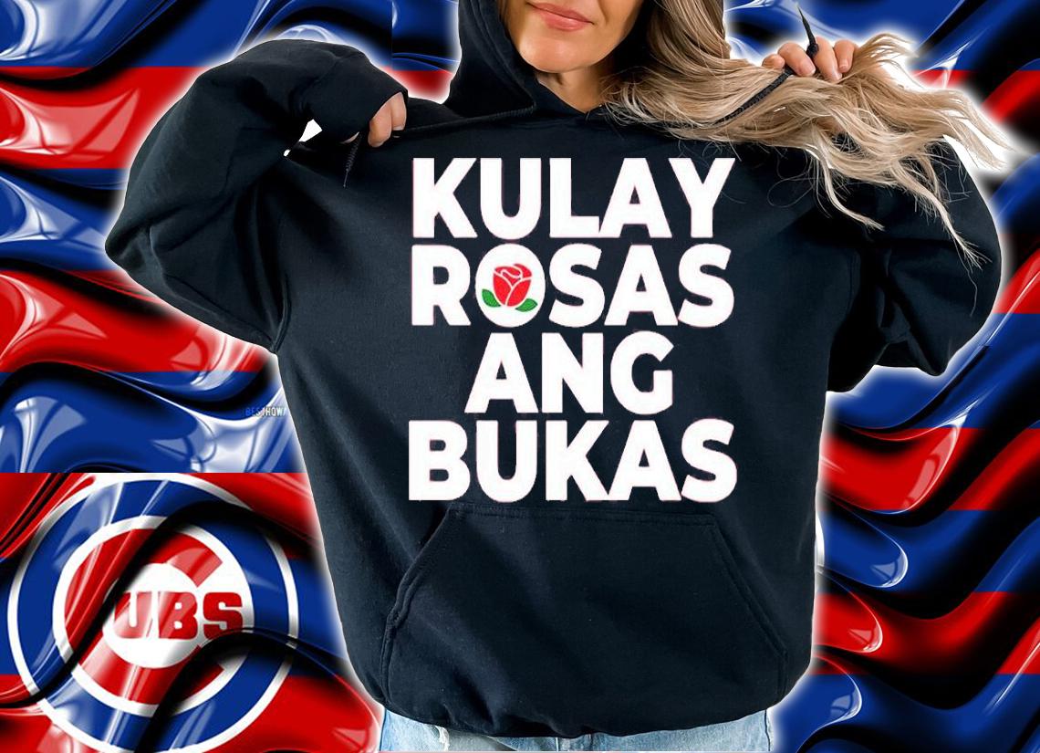 Kulay Rosas Ang Bukas T-Shirt hoodie