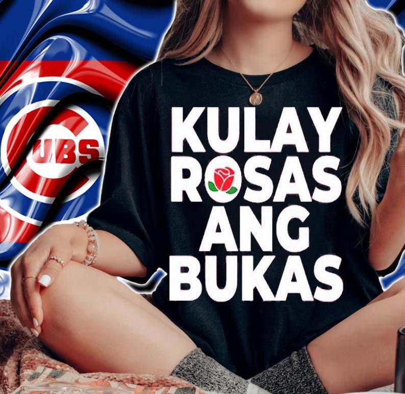 Kulay Rosas Ang Bukas T-Shirt woman shirt