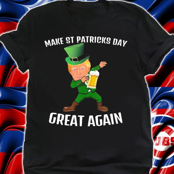 Make St Patricks Day Great Again With Trump Elf T-Shirt