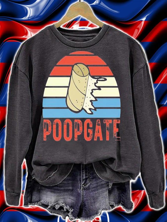 PoopGate Biden, Fjb, Fuck Biden, Election 2024 T-Shirt sweatshirt