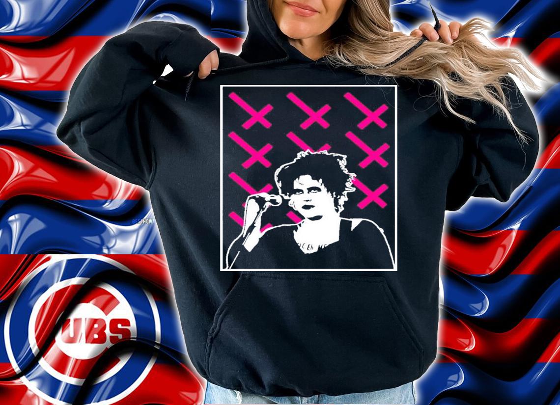 Toxic Femme Robert Smith Goth Crosses Shirt