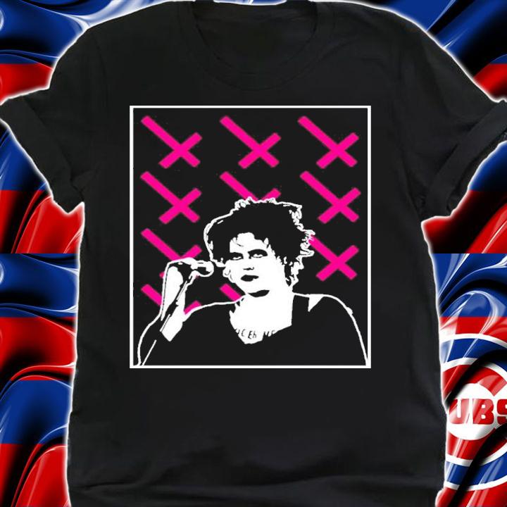 Toxic Femme Robert Smith Goth Crosses Shirt