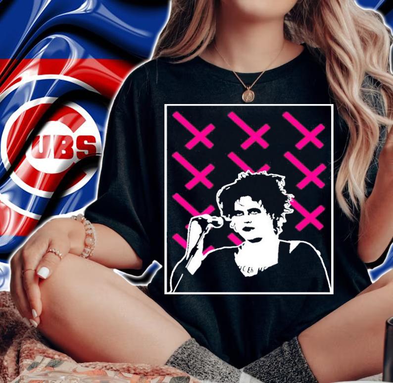 Toxic Femme Robert Smith Goth Crosses Shirt