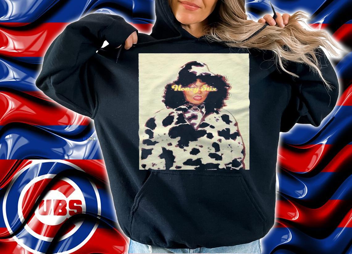 Crystal Cavalli Honey Stix cow T-shirt hoodie