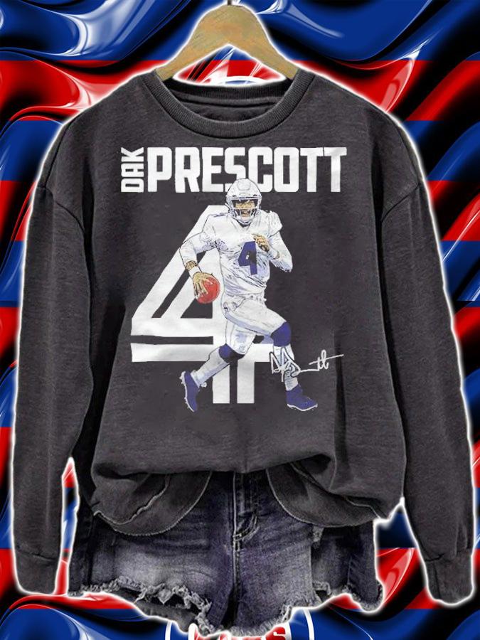 Dak Prescott Inline Dallas Football Signature Shirt sweatshirt