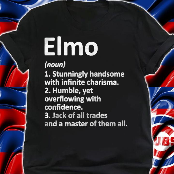 Elmo Definition Personalized Name Funny Gift Idea T-shirt shirt