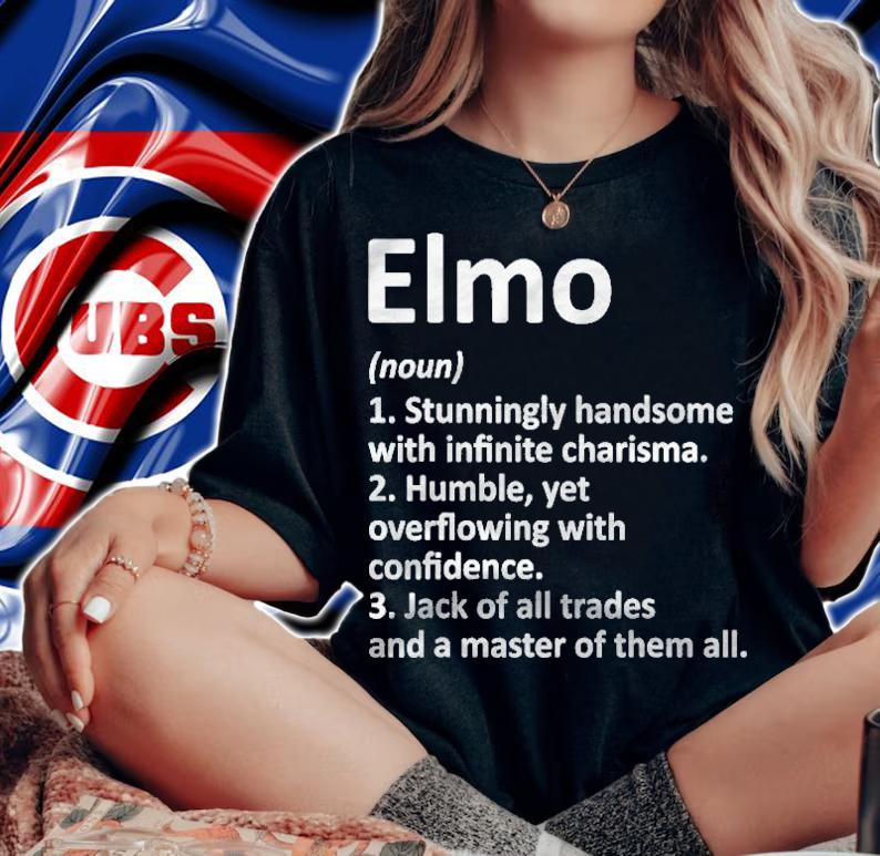 Elmo Definition Personalized Name Funny Gift Idea T-shirt woman shirt